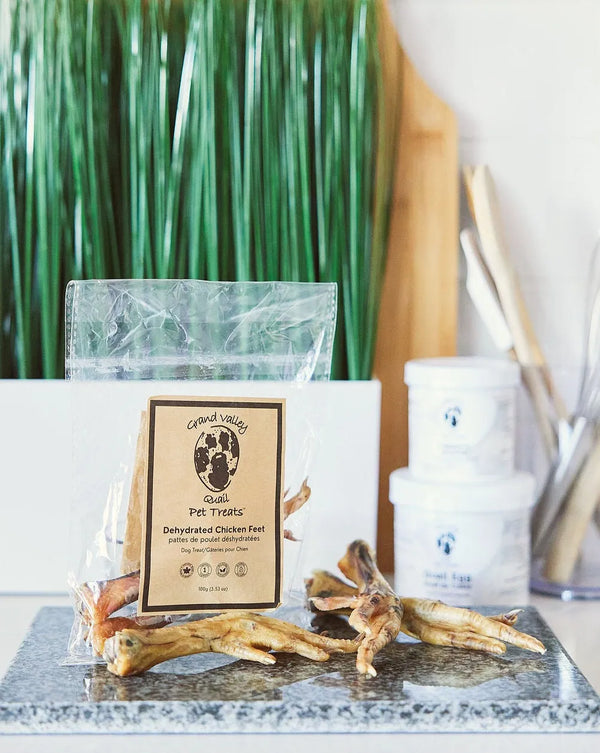 dehydrated chicken feet for dogs