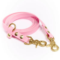 pink hands-free dog leash
