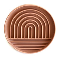 tan slow feeder for dogs
